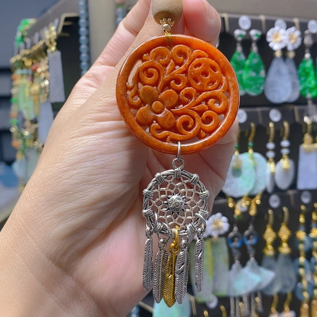未镶嵌翡翠耳饰翡翠