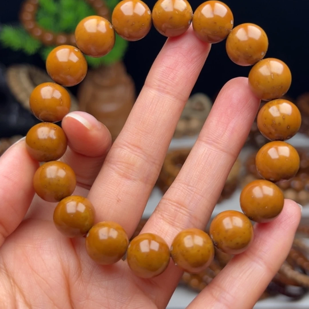 手串紫金鼠卡12.3半实心光珠