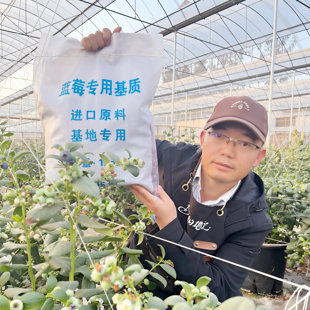 【蓝莓苗专用土】盆栽酸性配方营养土泥炭土疏松透气蓝莓苗土