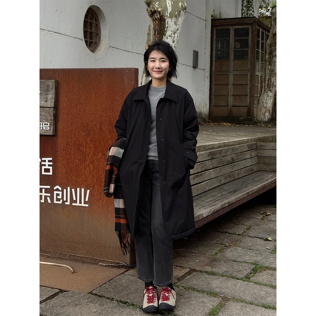 LANGQING 实穿不过时经典匈牙利白鹅绒羽绒外套46882#