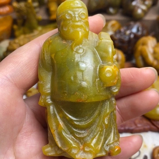 蛇纹石玉未镶嵌颈饰113