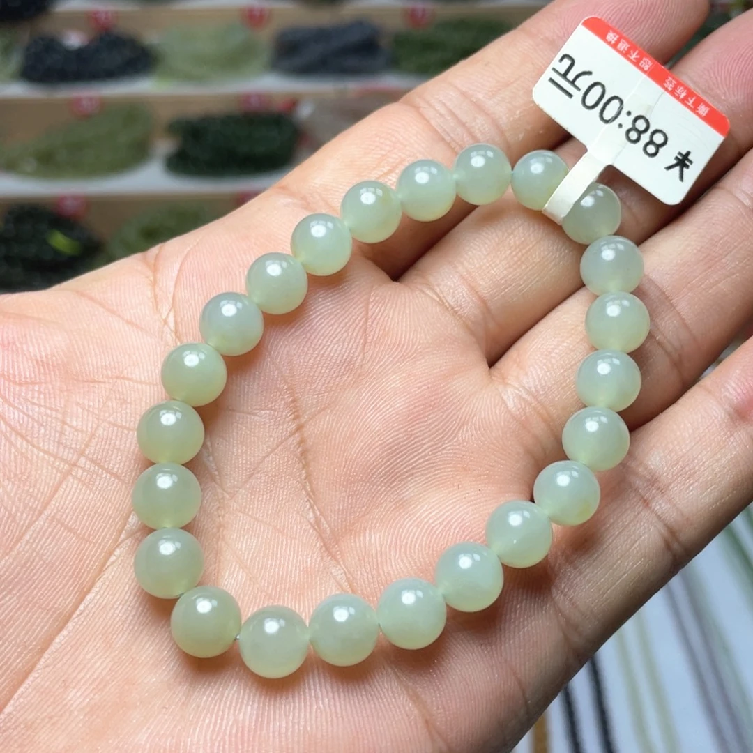 颈饰未镶嵌和田玉8mm