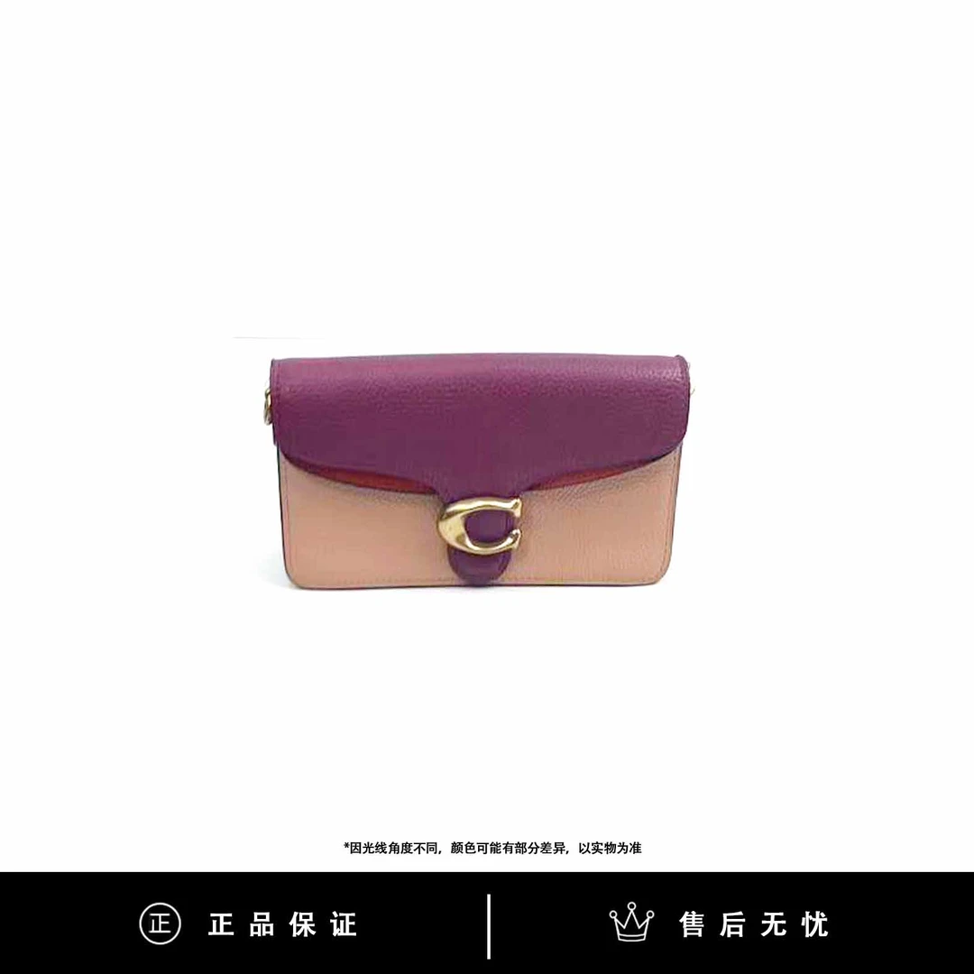 95新 COACH/蔻驰 蔻驰拼色C酒神链条包/SX661/20X12