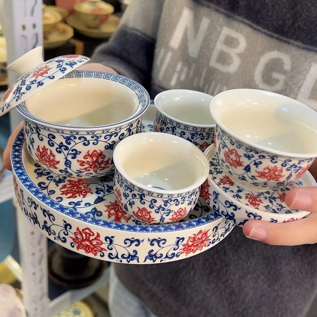 盖碗很漂亮我很喜欢