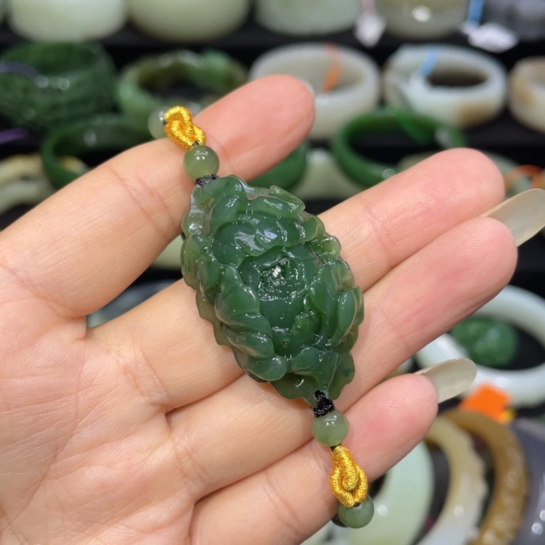 未镶嵌手链和田玉手牌