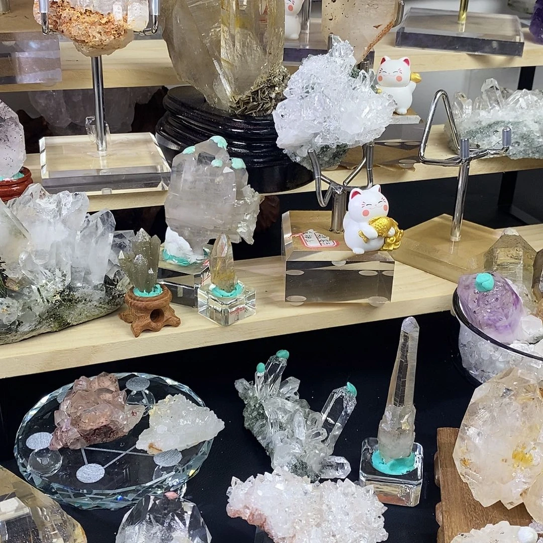 老***六水晶未镶嵌珠宝半成品