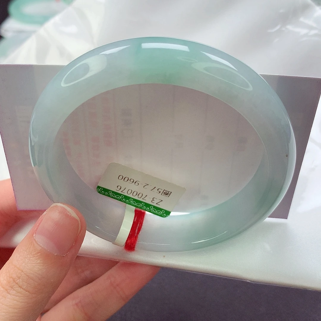 翡翠未镶嵌手镯缅甸天然a货翡翠手镯