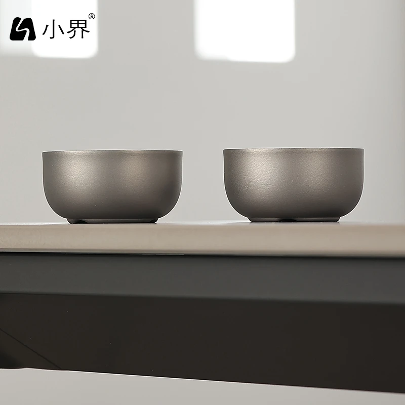 小界赠品【6个纯钛茶杯】