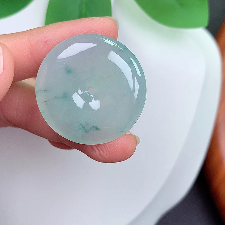 颈饰未镶嵌翡翠29.1-5.7mm