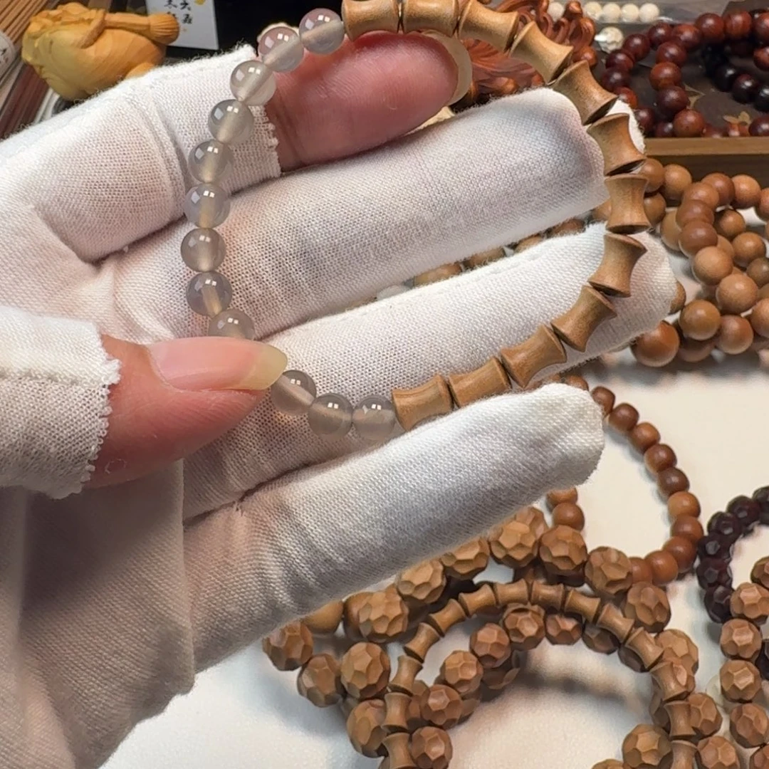 手串/手链檀香木竹节DIY