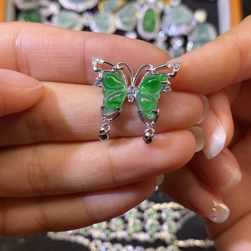 【闪购商品】翡翠项链未镶嵌天然