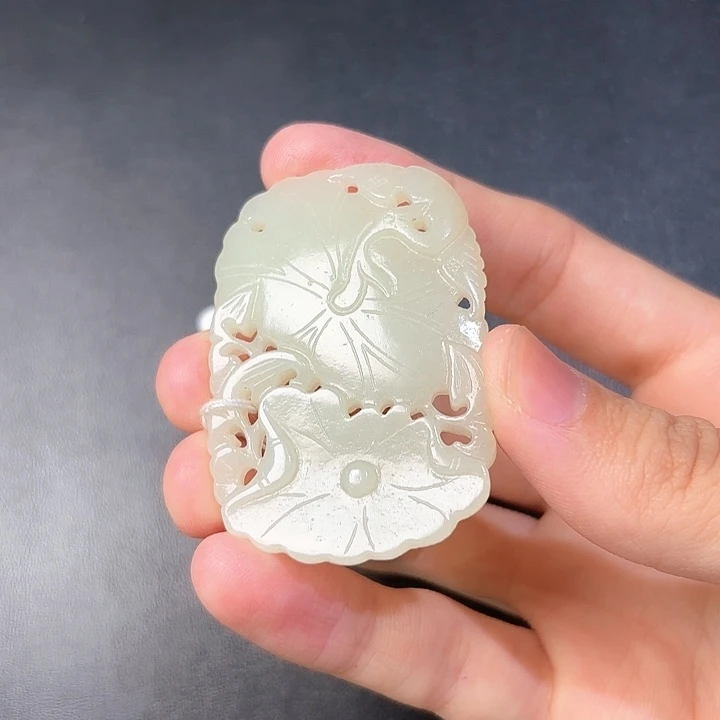 和田玉挂件未镶嵌方