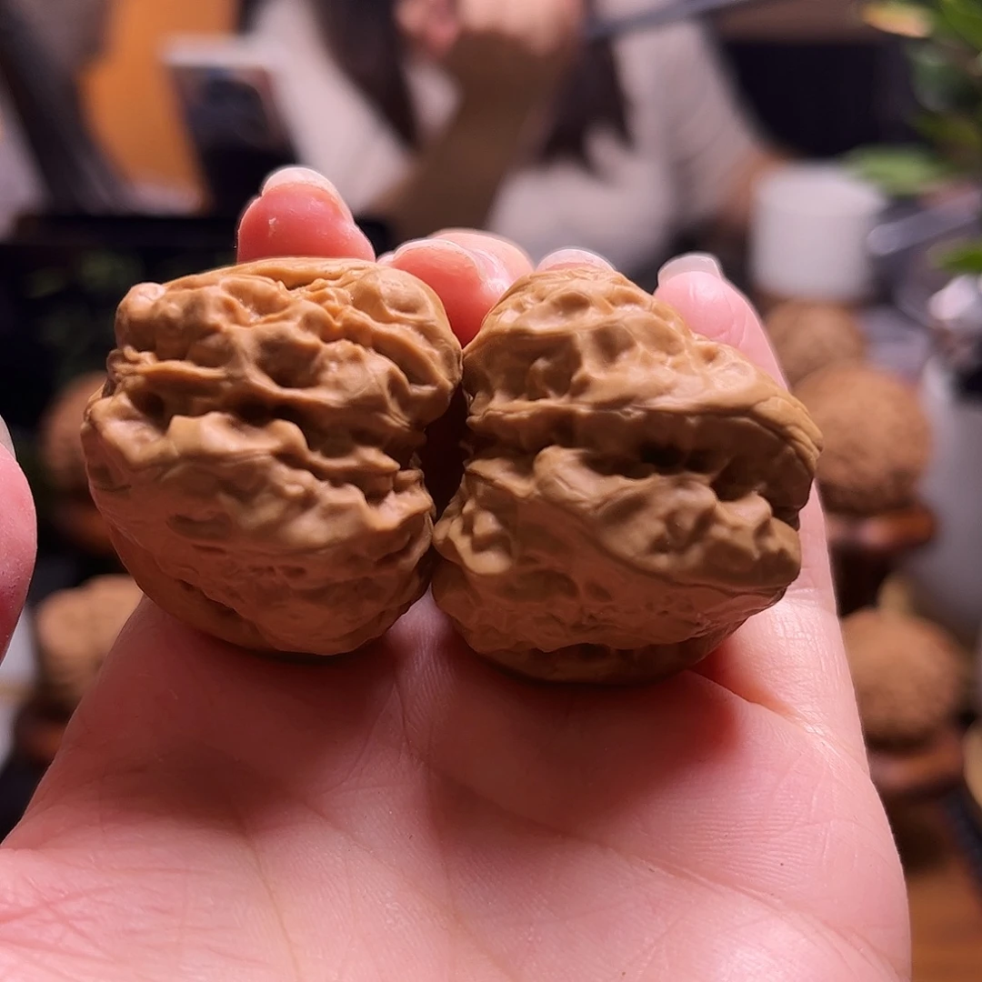 文玩核桃把件36尺蛤蟆58