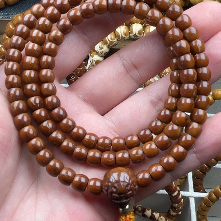 黎***手串紫金鼠紫金鼠纯肉鼠尖老型脖挂