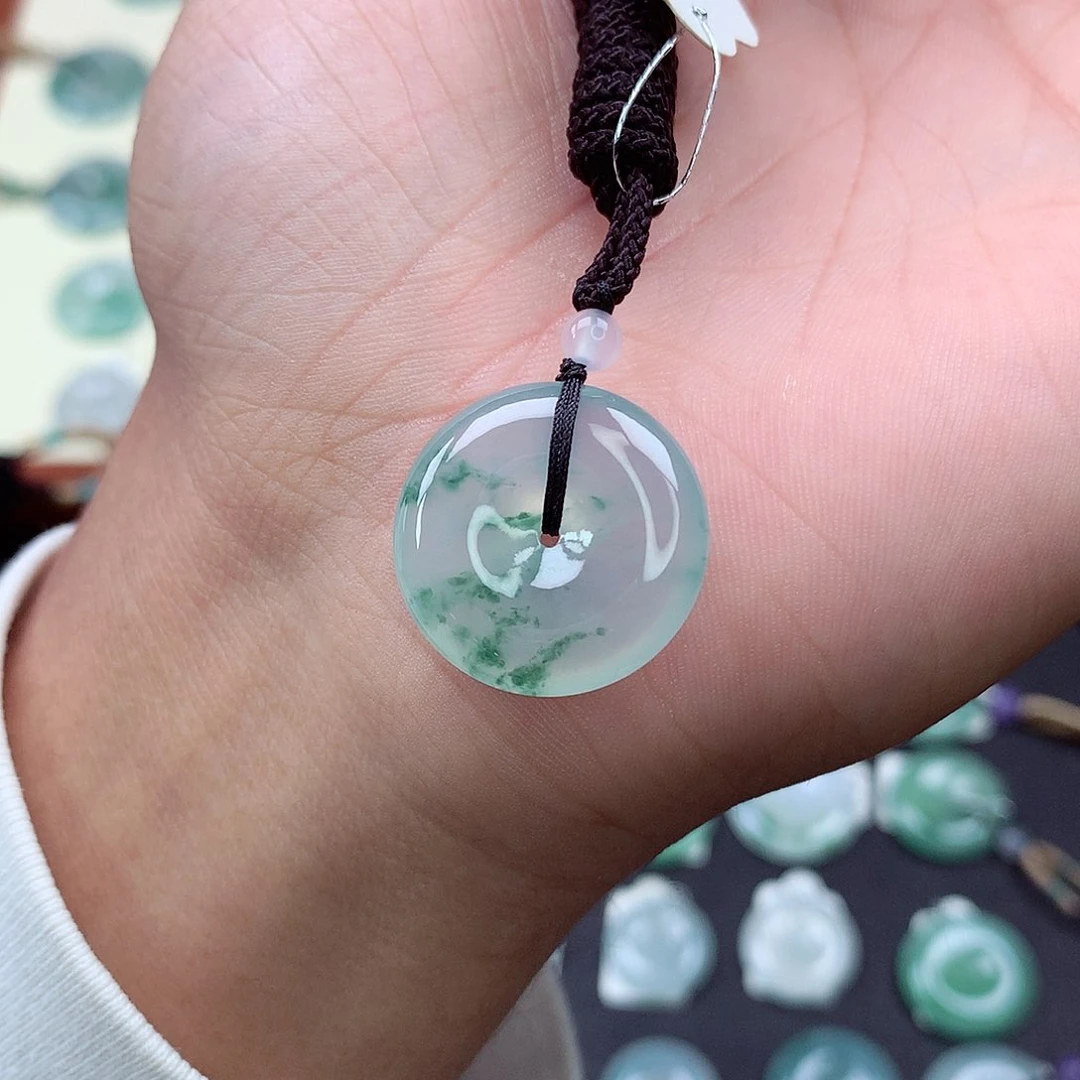 颈饰未镶嵌翡翠23 尺寸21.7-5.4