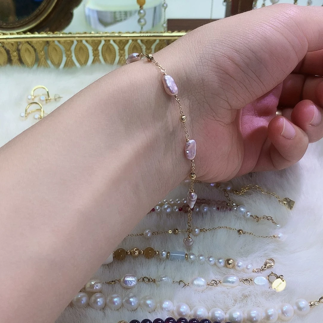 淡水珍珠手绳未镶嵌