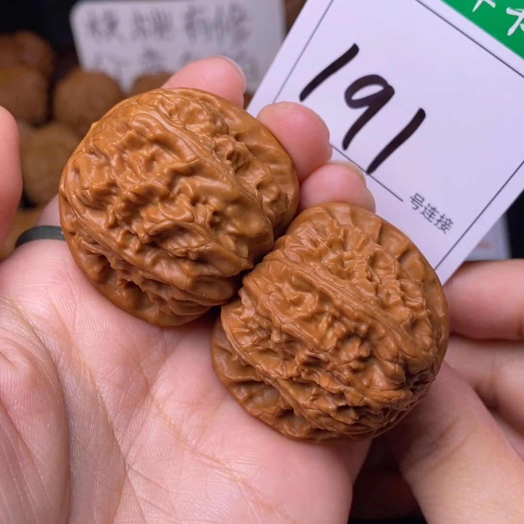 把件文玩核桃191白狮子4.0