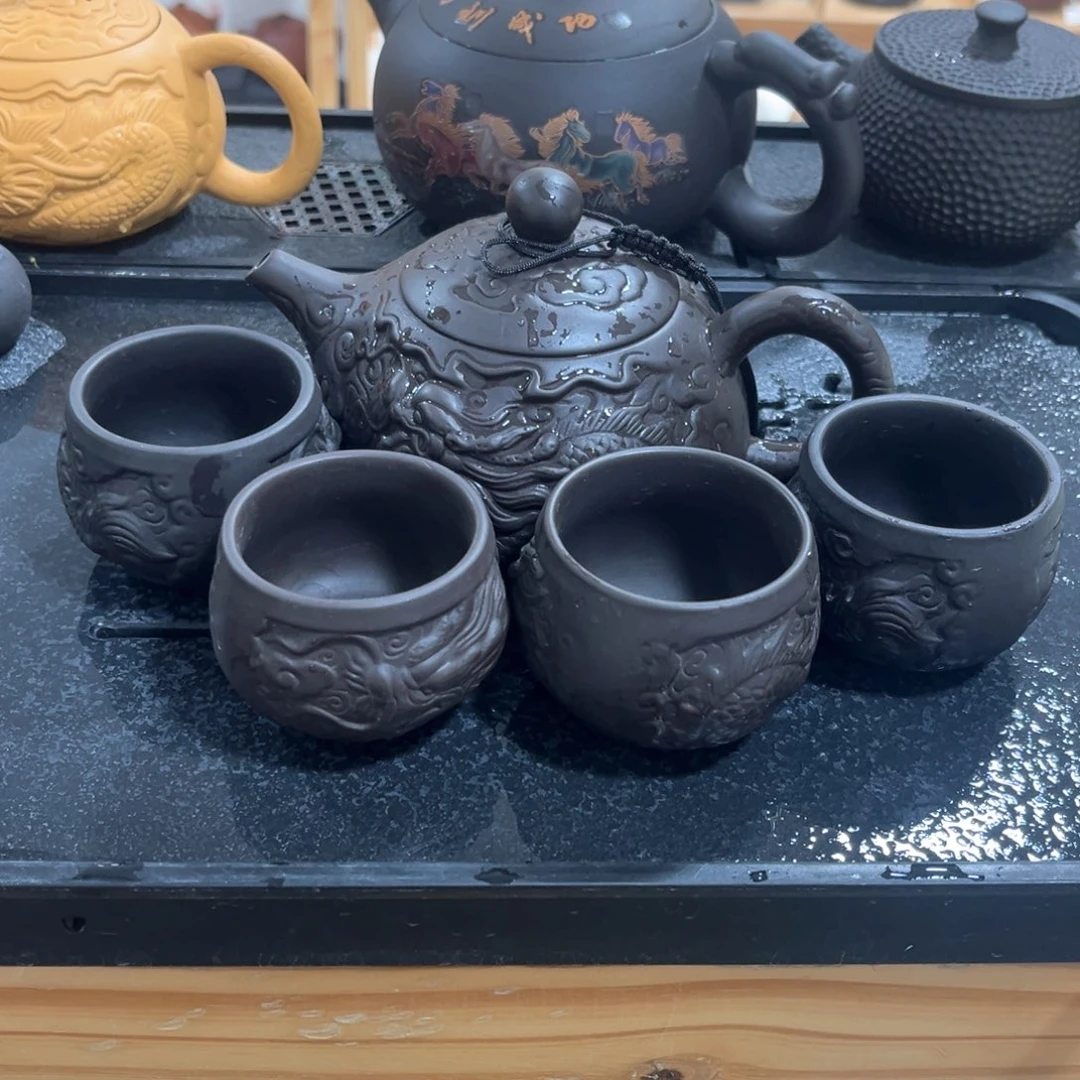 茶杯紫砂一壶4杯123