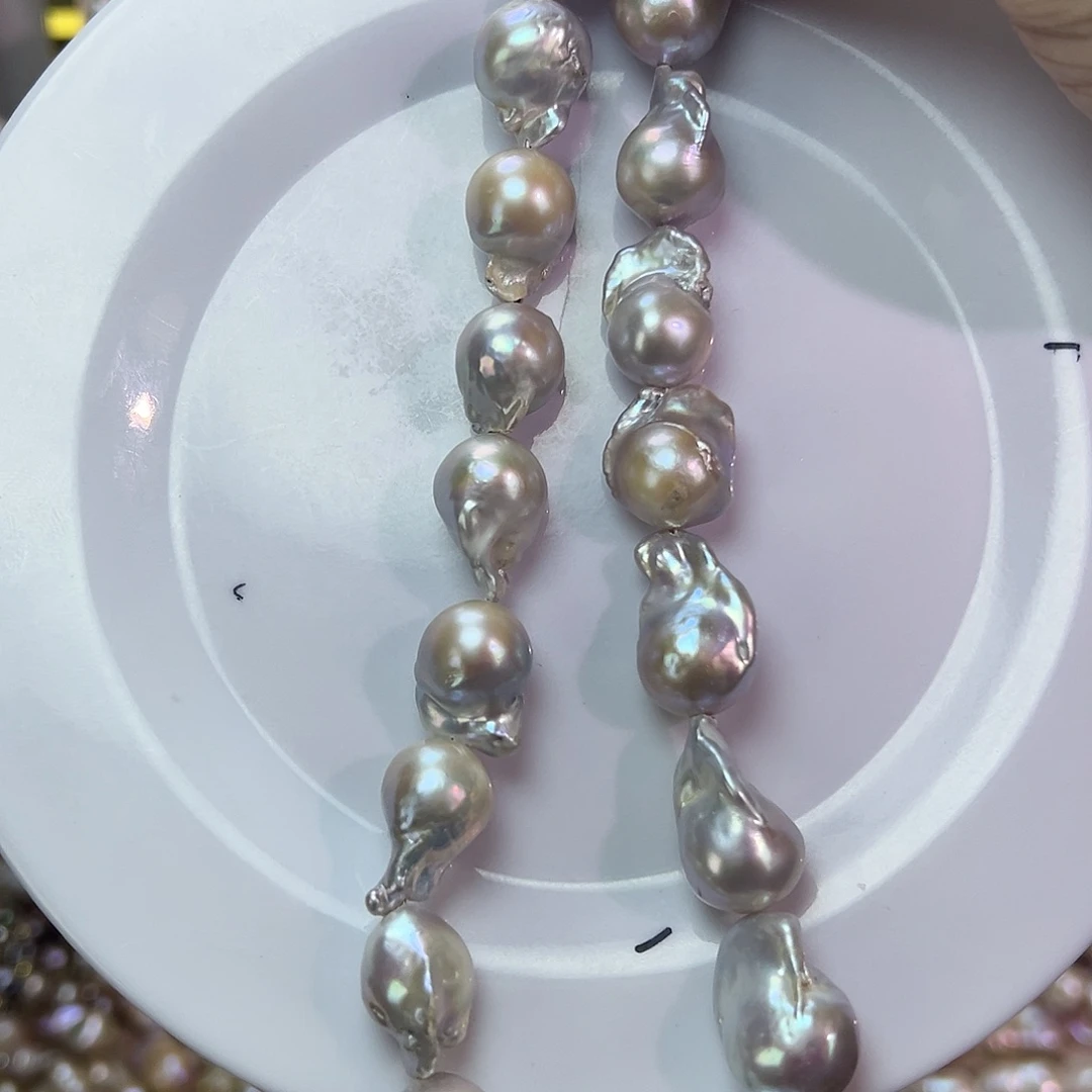 ****往淡水珍珠手绳钛钢