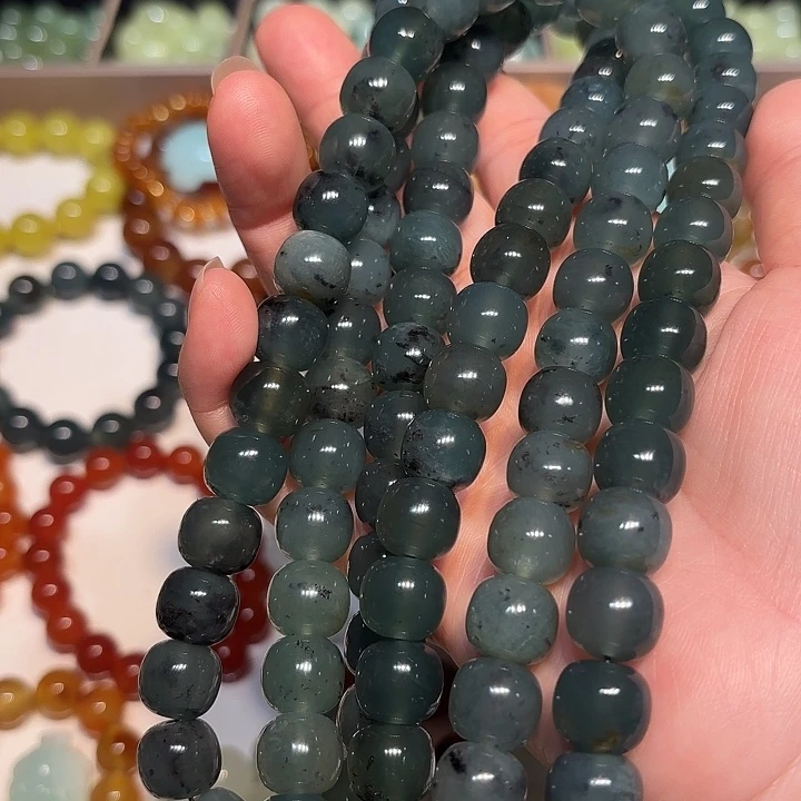 蛇纹石玉未镶嵌手串