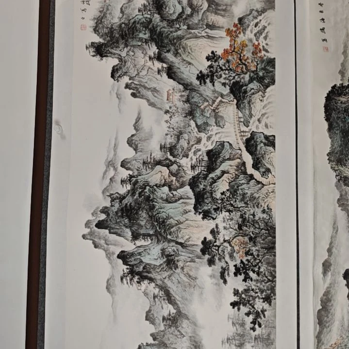 国画贾海瑞老师现场定制