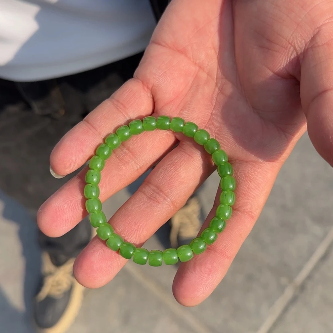 和田玉手链未镶嵌