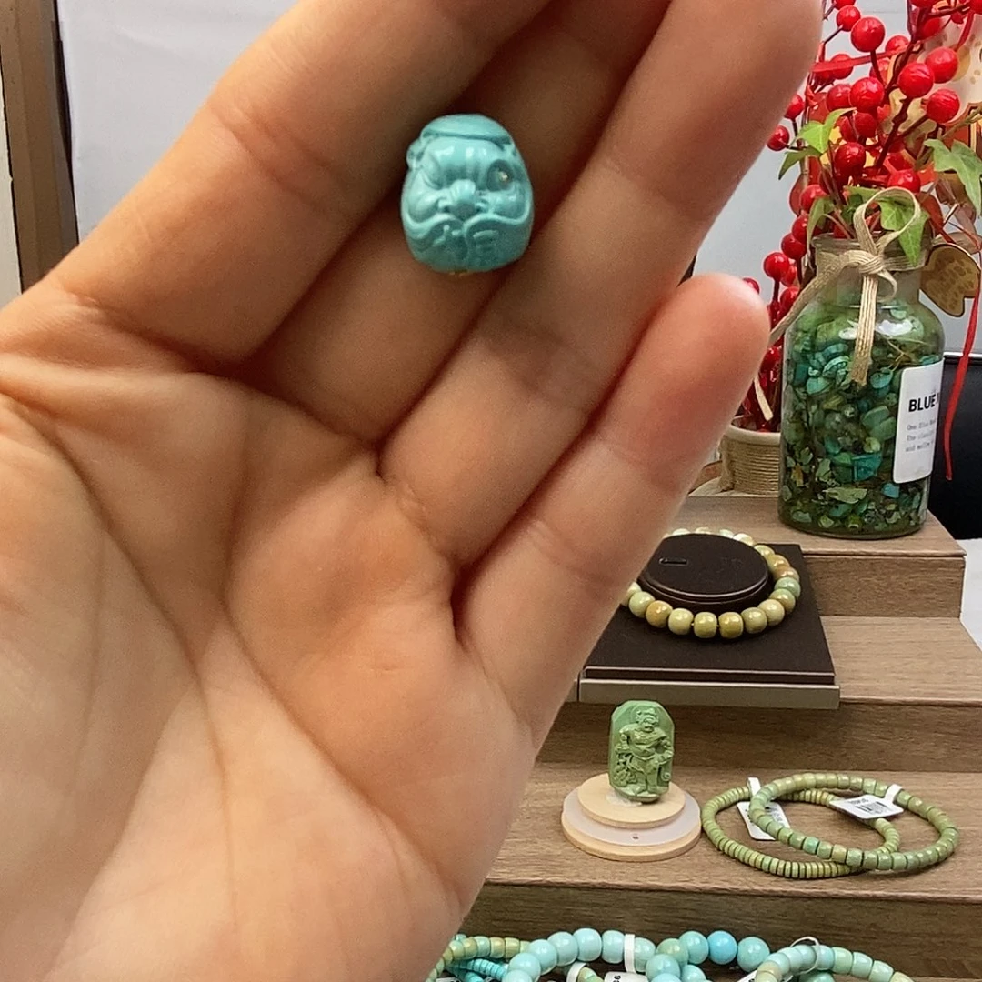 未镶嵌绿松石珠宝奇石