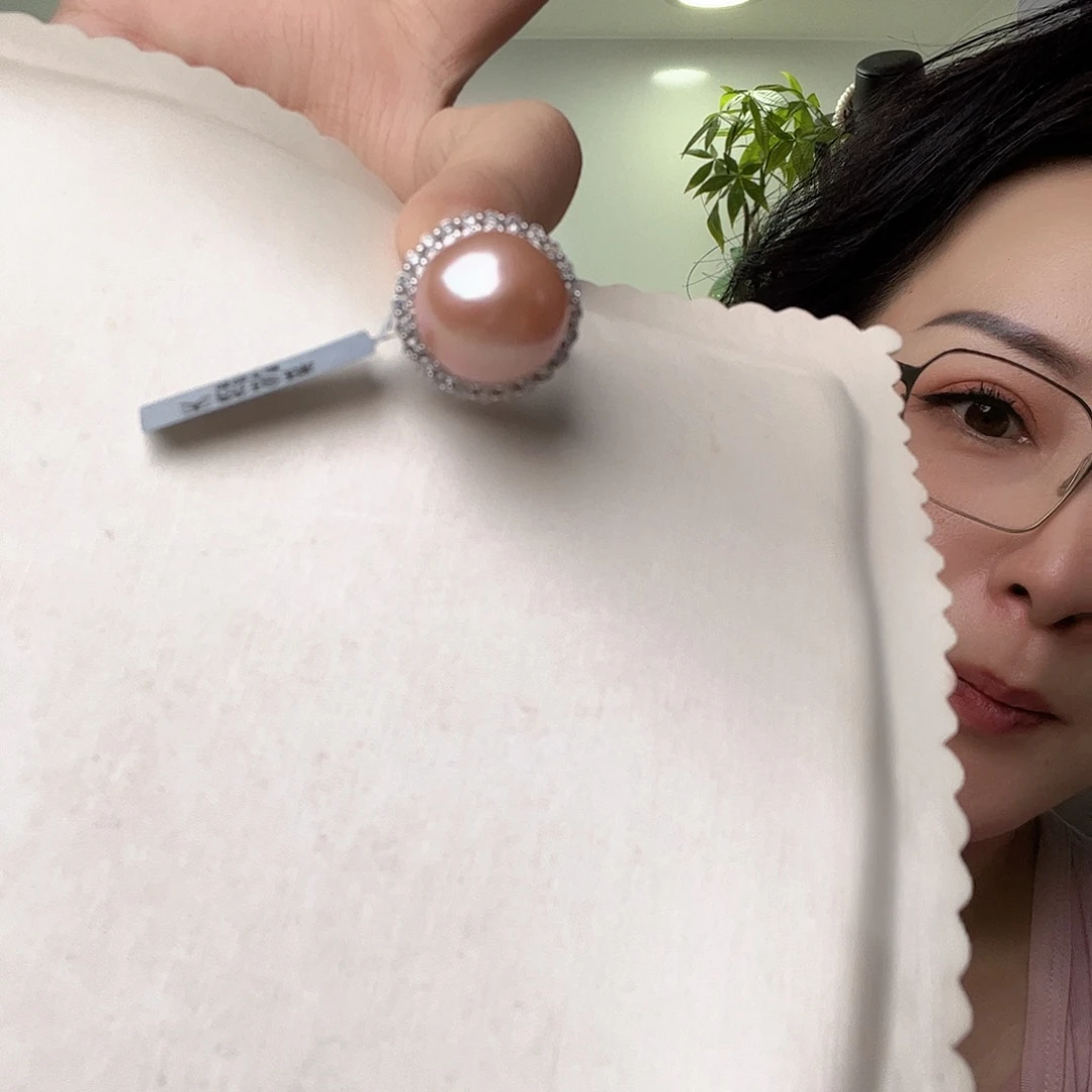 未镶嵌戒指淡水珍珠