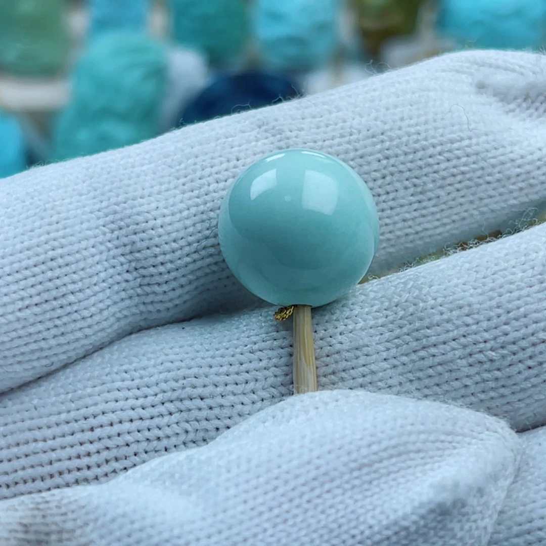 绿松石未镶嵌珠宝奇石配饰14