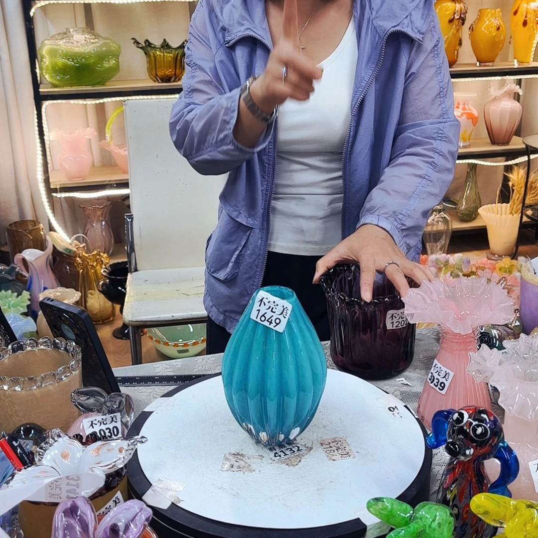 1649 家悦美居琉璃摆件不完美