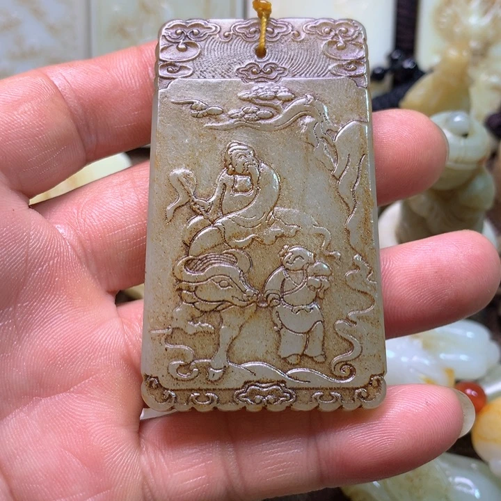 和田玉挂件未镶嵌阿**j