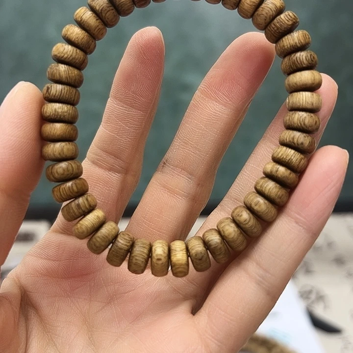 手串沉香星洲系沉香老料算盘珠