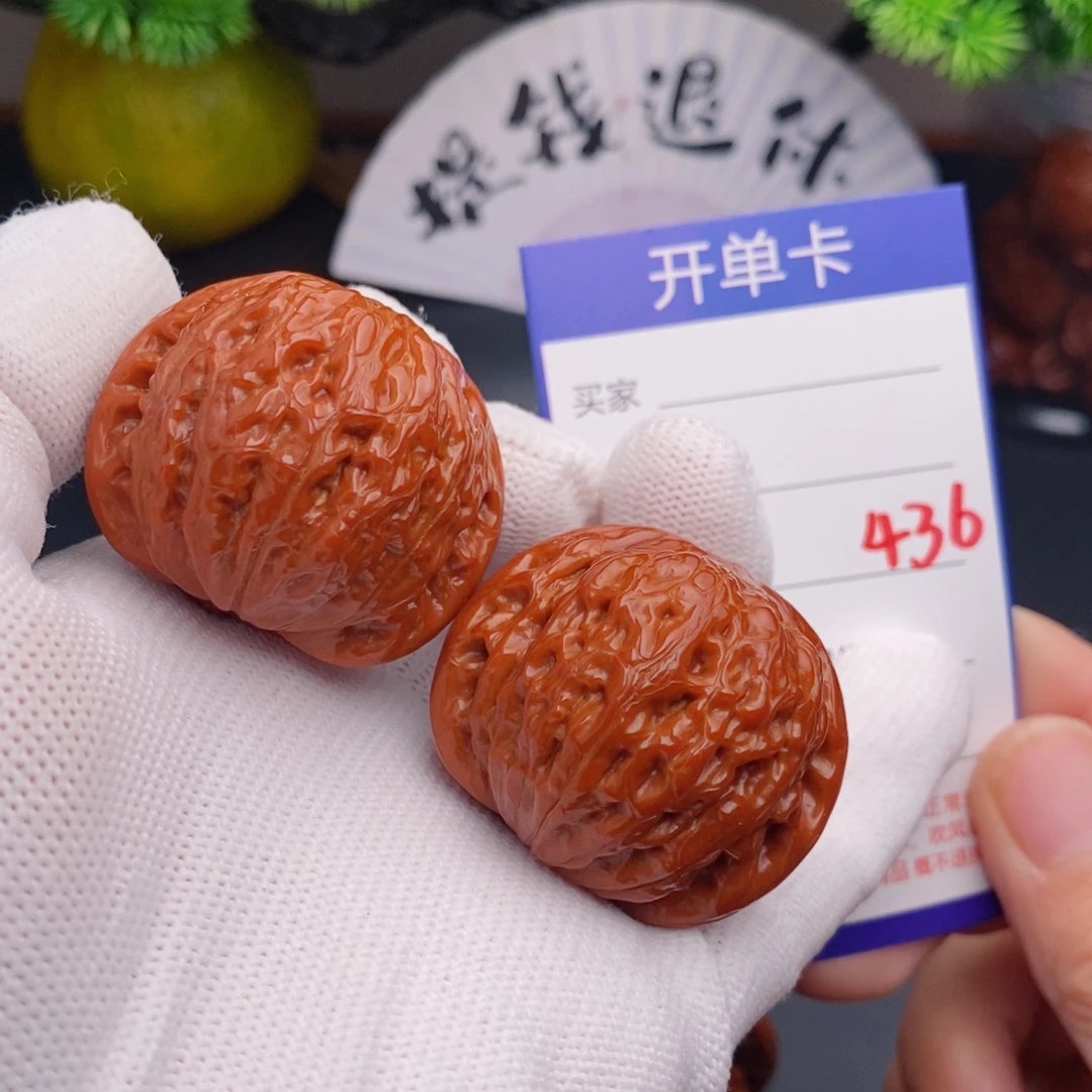 把件文玩核桃40铁锤436