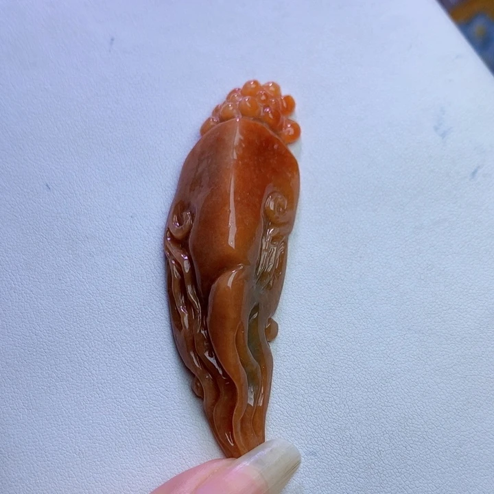 颈饰未镶嵌翡翠参