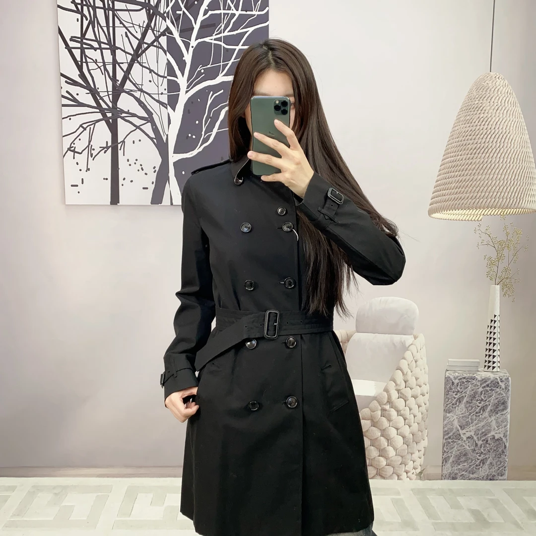 95新 BURBERRY/博柏利 麦殿/女士风衣/250102HHJYQ04