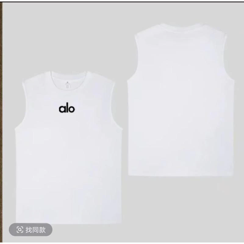 【刺绣版】夏季冰感无袖男女同款情侣半袖休闲透气圆领潮流薄款无