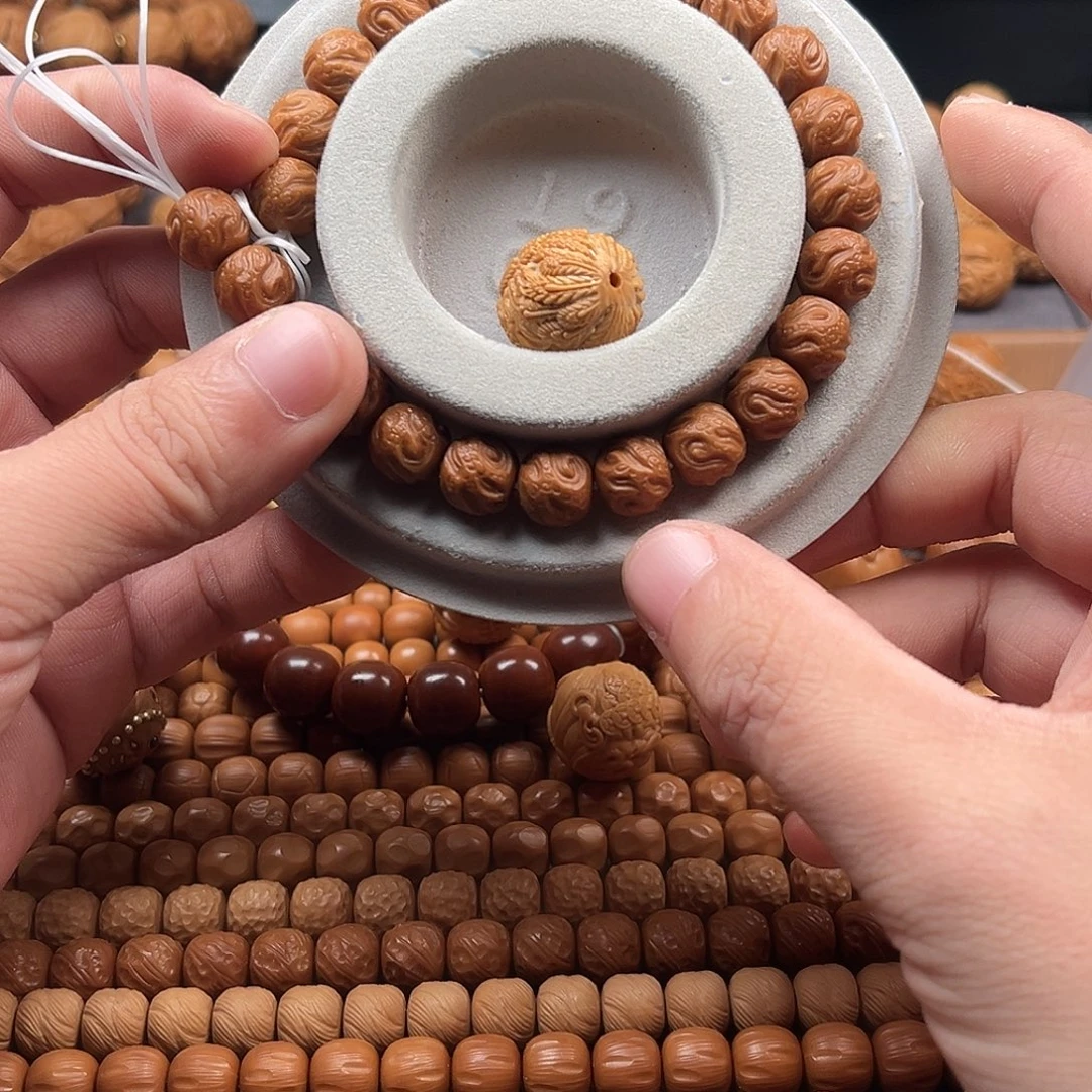 猴头核桃手串手工玄鸟加玄鸟单颗
