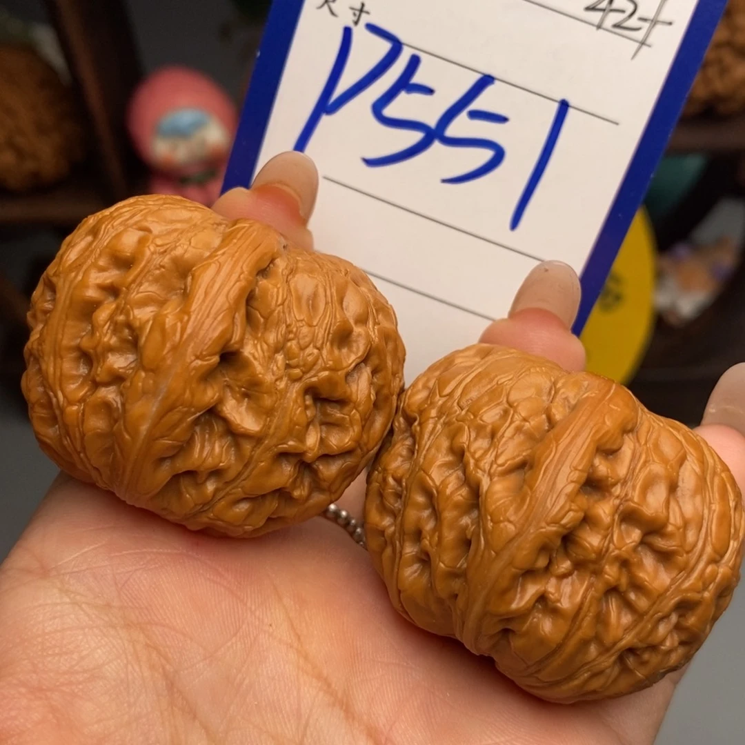 吊坠文玩核桃元宝42
