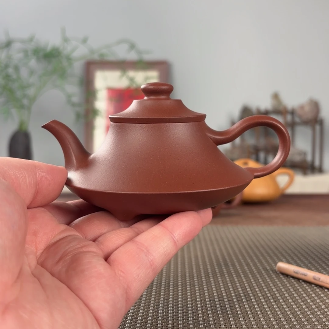 紫砂茶壶黄龙山原矿紫砂壶