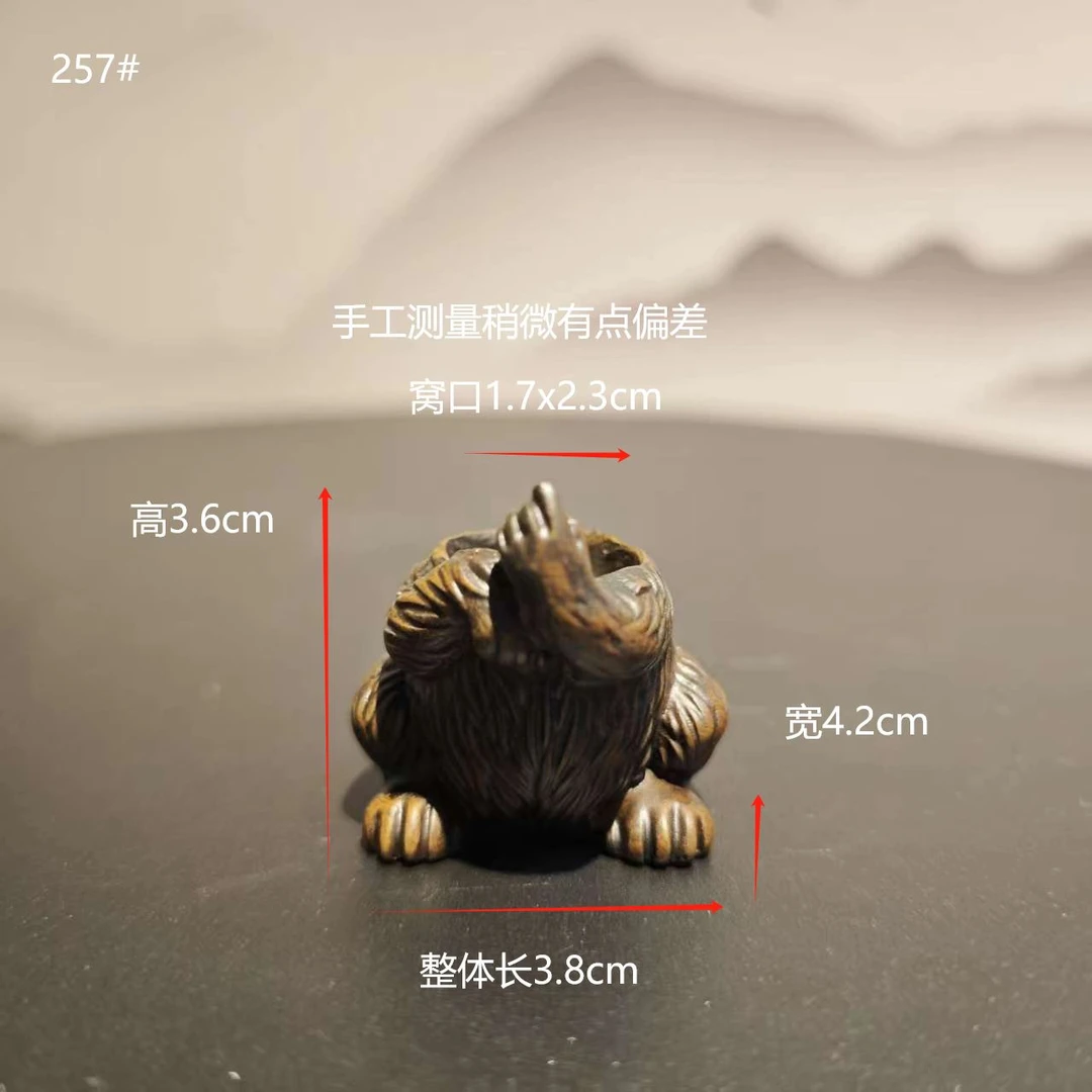 猴头半身奇石底座创意树脂装饰品摆件