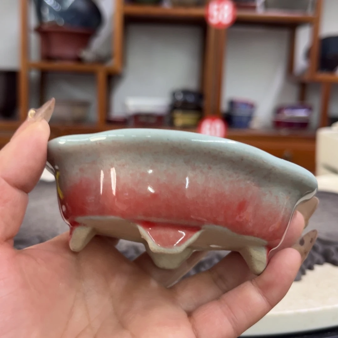 紫砂花盆瑕疵3.5-10.5-8。。。