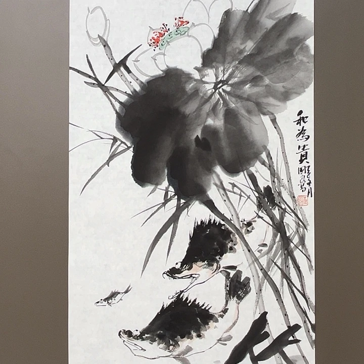 国画 唐国良 原创手绘