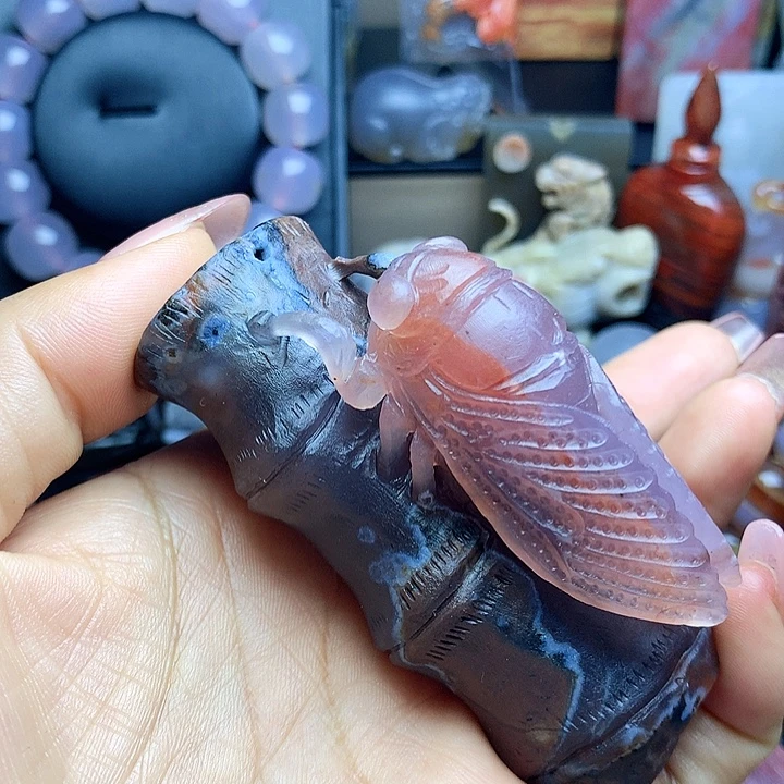 未镶嵌吊坠(不含链)硅化玉