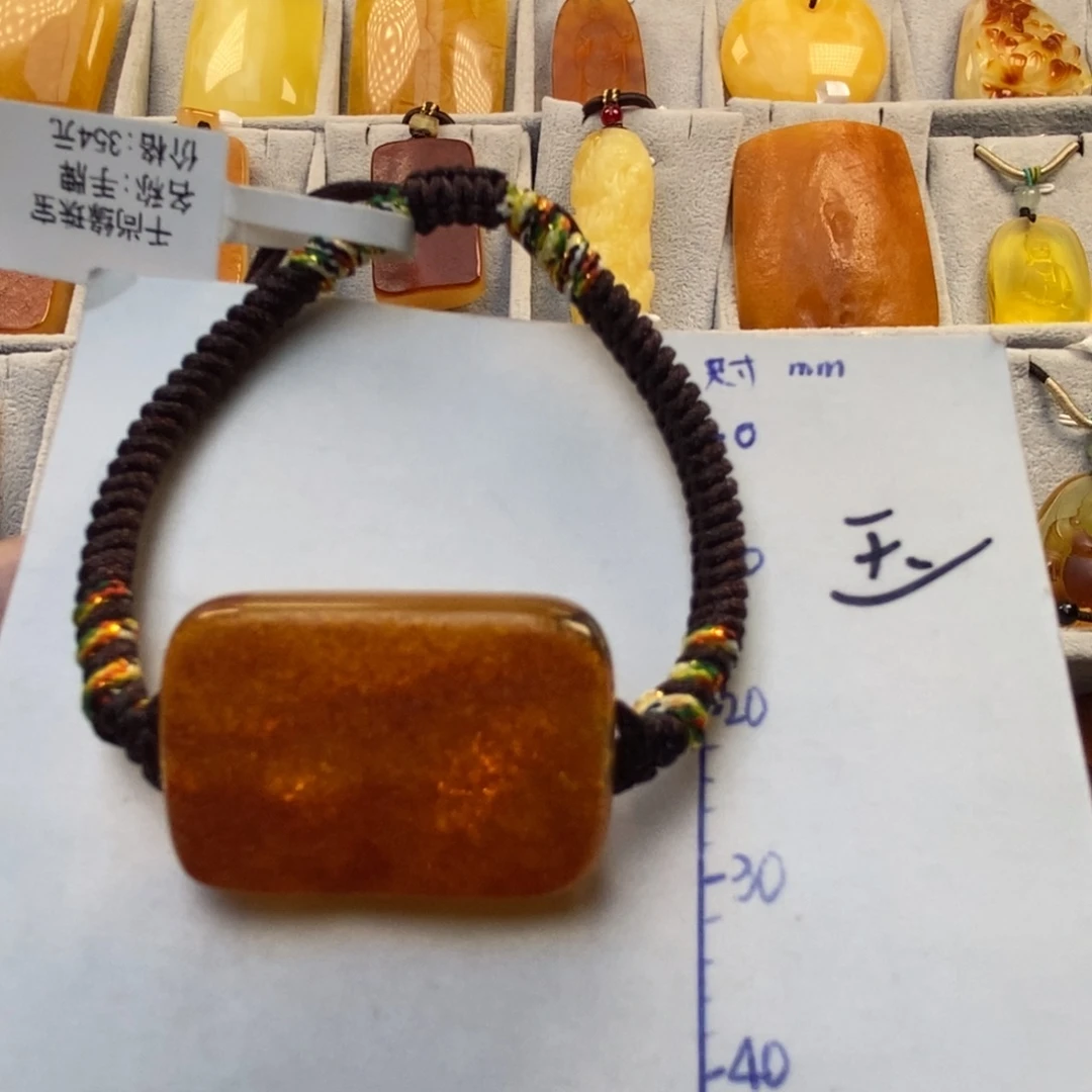 琥珀银S925镶嵌珠宝奇石
