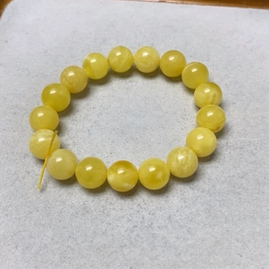 裸石蜜蜡未镶嵌手串