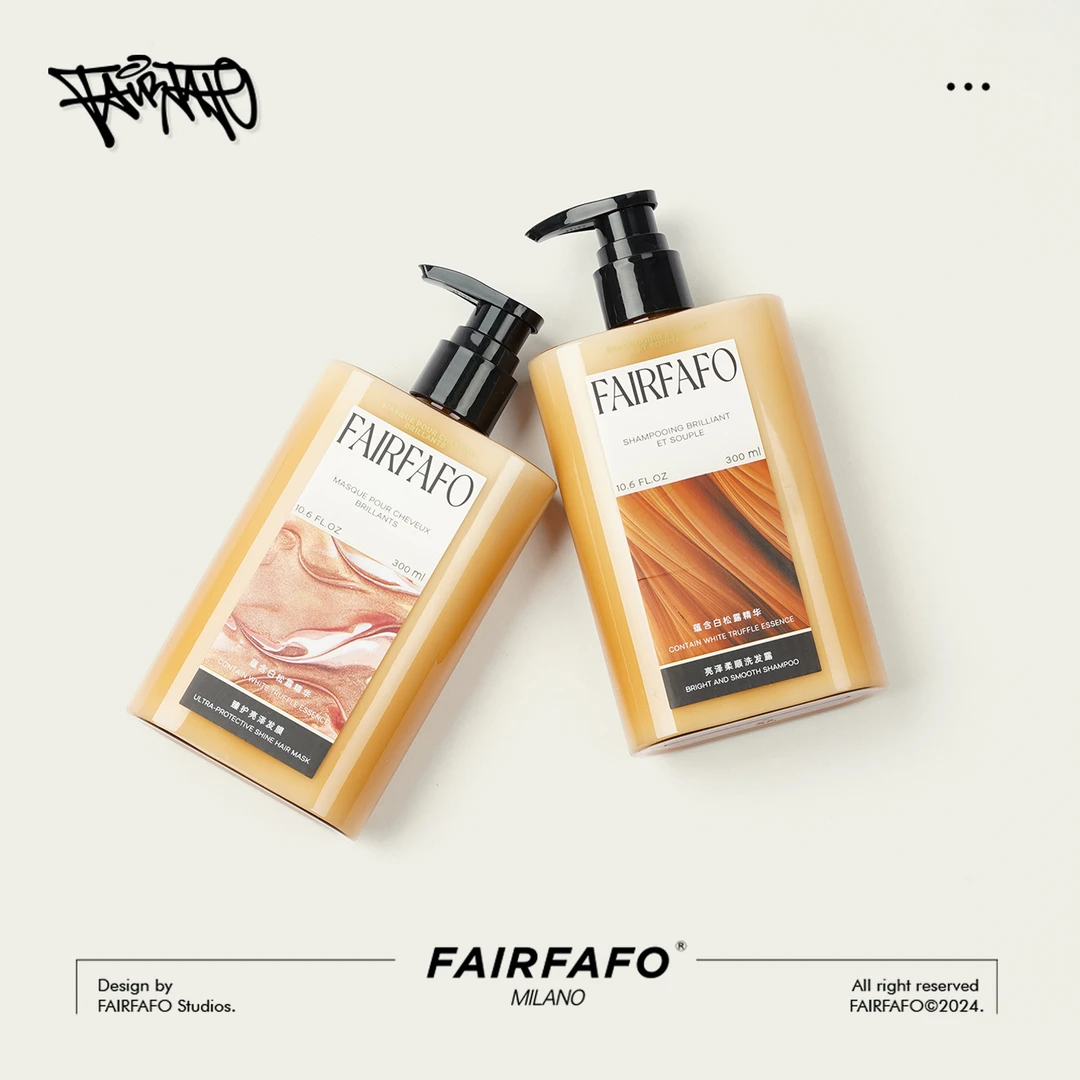 FAIRFAFO【亮泽柔顺洗发露+臻护亮泽发膜】FG4JD0186