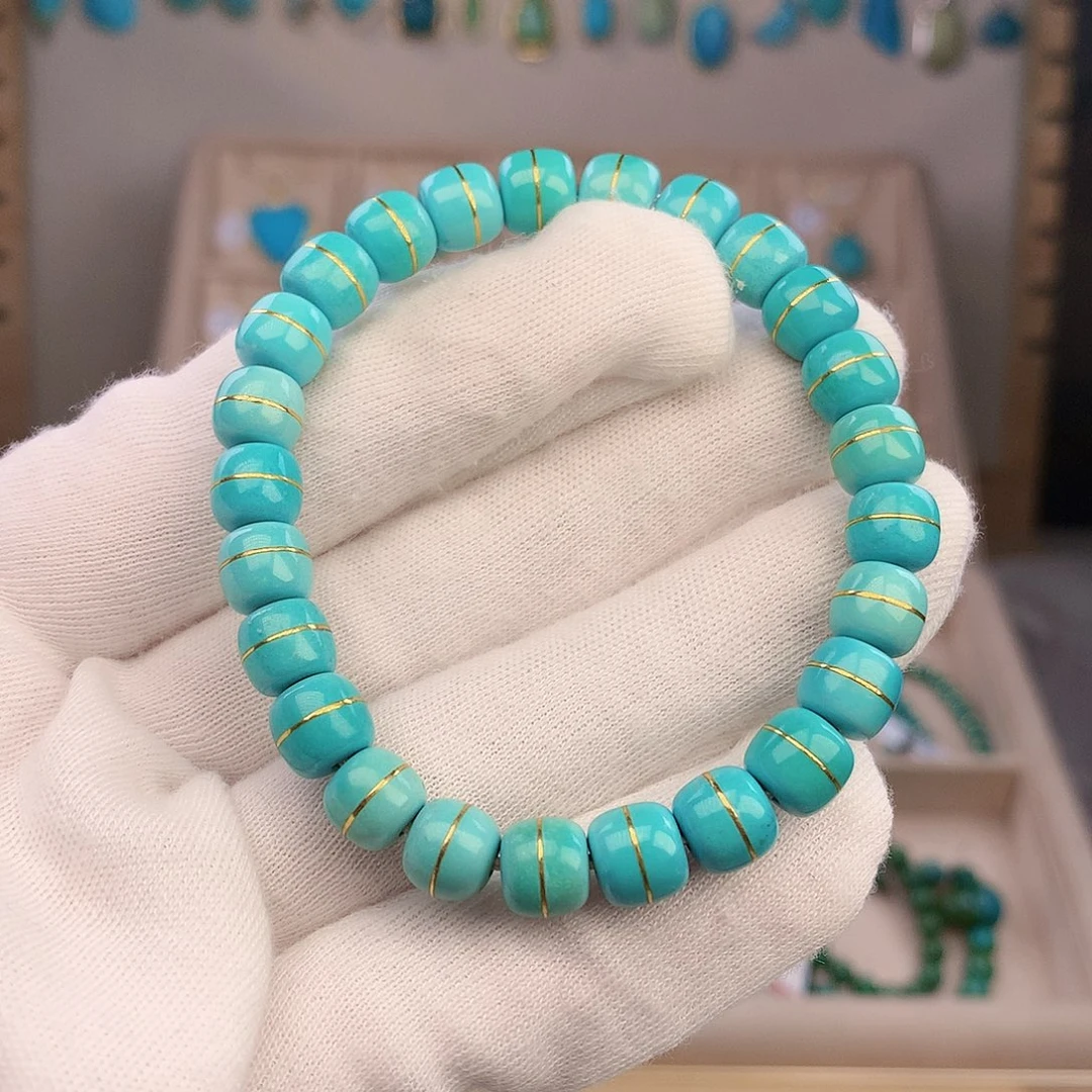 未镶嵌绿松石颈饰