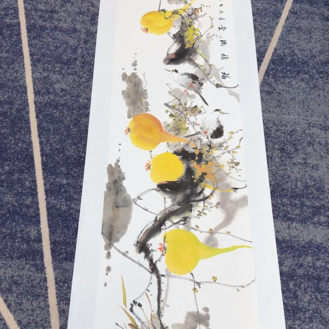 国画国画作品展山水花鸟