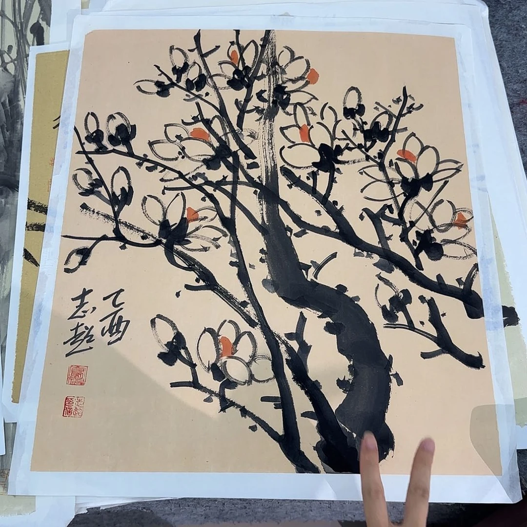 曹***龙国画郑志超精品软片