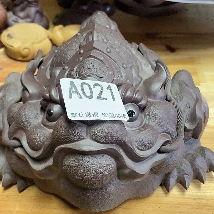 紫砂茶宠宜兴紫砂金蟾